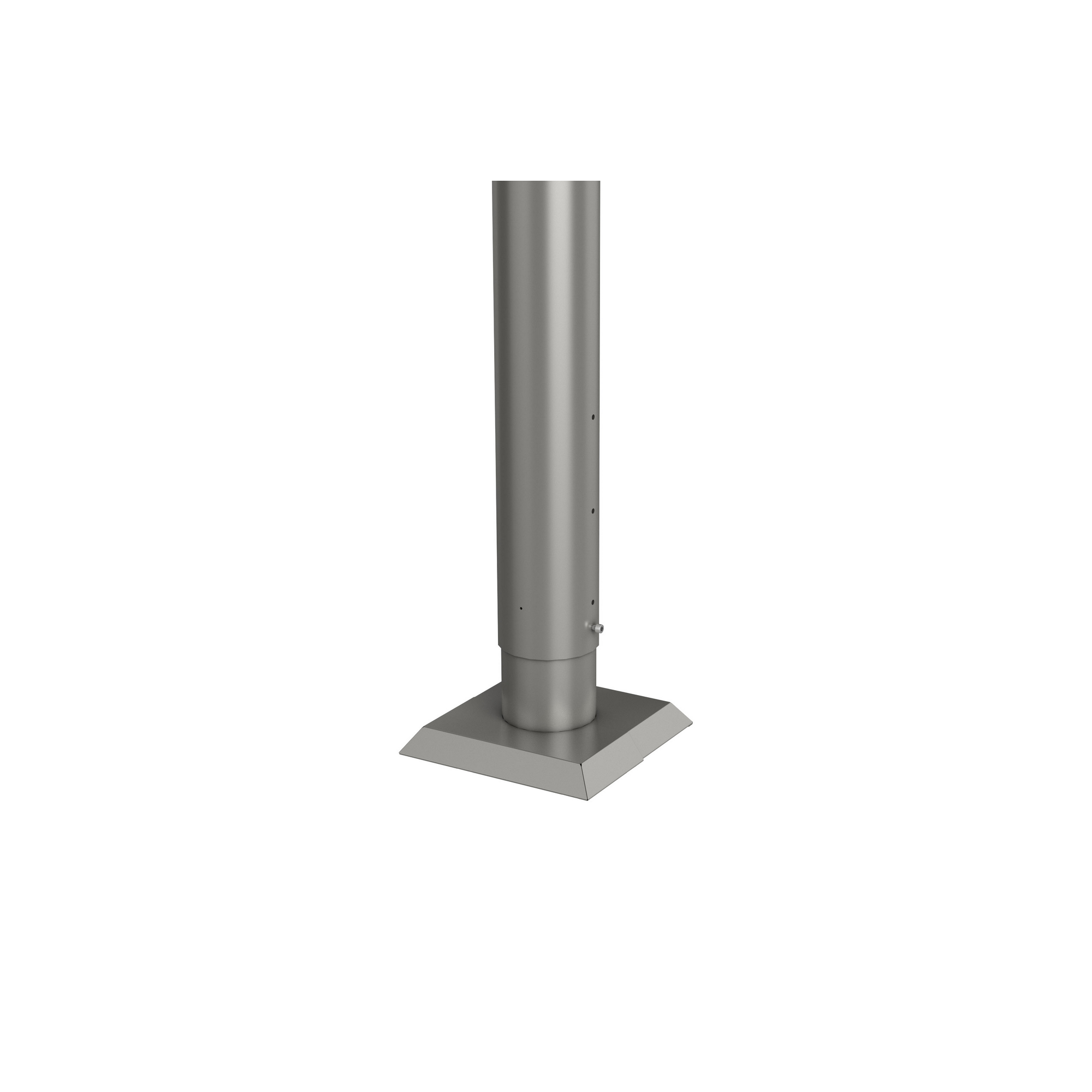 Aluminium-Pfosten quarzgrau-metallic 180 cm + product picture