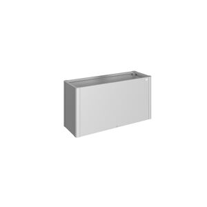 Pflanzbeet 'Belvedere MAXI 150' silber-metallic 152 x 53 x 77 cm