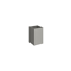 Pflanzbeet 'Belvedere MAXI 50' quarzgrau-metallic 53 x 53 x 77 cm