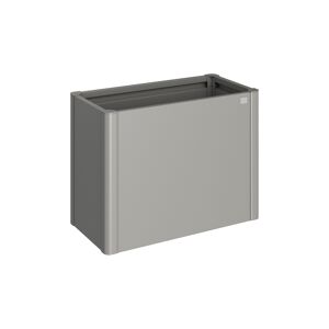 Pflanzbeet 'Belvedere MAXI 100' quarzgrau-metallic 102 x 53 x 77 cm