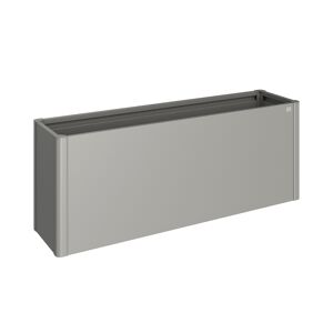 Pflanzbeet 'Belvedere MAXI 200' quarzgrau-metallic 201 x 53 x 77 cm