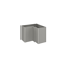 Pflanzbeet 'Belvedere MAXI L100' quarzgrau-metallic 102 x 102 x 77 cm