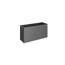 Pflanzbeet 'Belvedere MAXI 150' dunkelgrau-metallic 152 x 53 x 77 cm