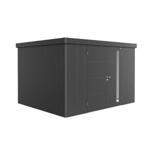 Gerätehaus 'Neo 3D' dunkelgrau-metallic 348 x 292 cm mit Doppeltür