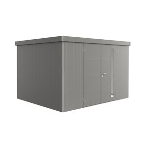 Gerätehaus 'Neo 3D' quarzgrau-metallic 348 x 292 cm mit Doppeltür