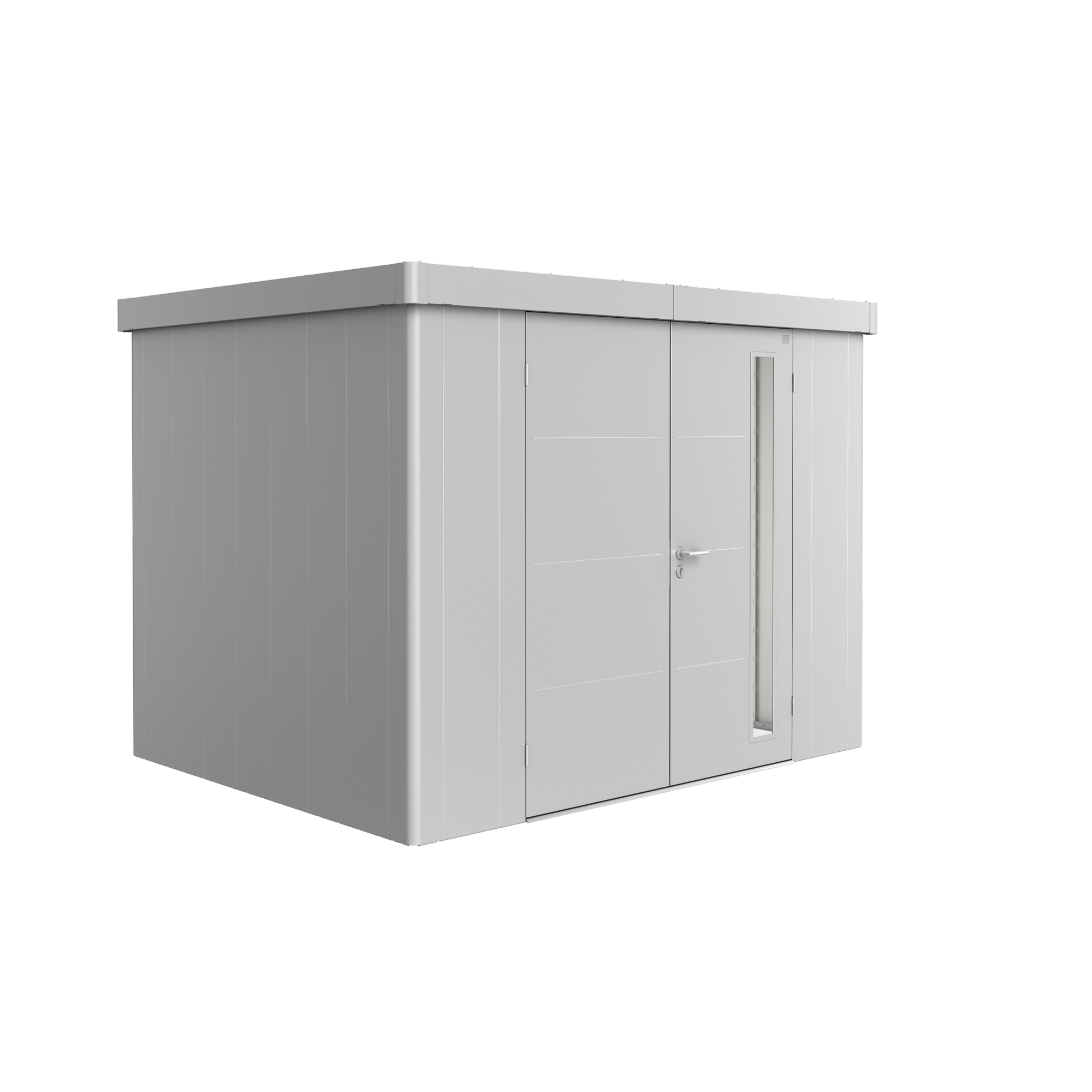 Gerätehaus Neo 3D DT silber