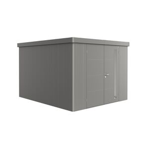Gerätehaus 'Neo 4C' quarzgrau-metallic 292 x 348 cm mit Doppeltür