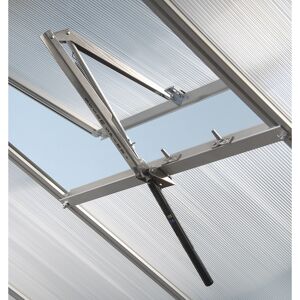 Fensterheber für Gewächshäuser Aluminium silberfarben
