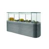 Hochbeet mit transparenter Abdeckung