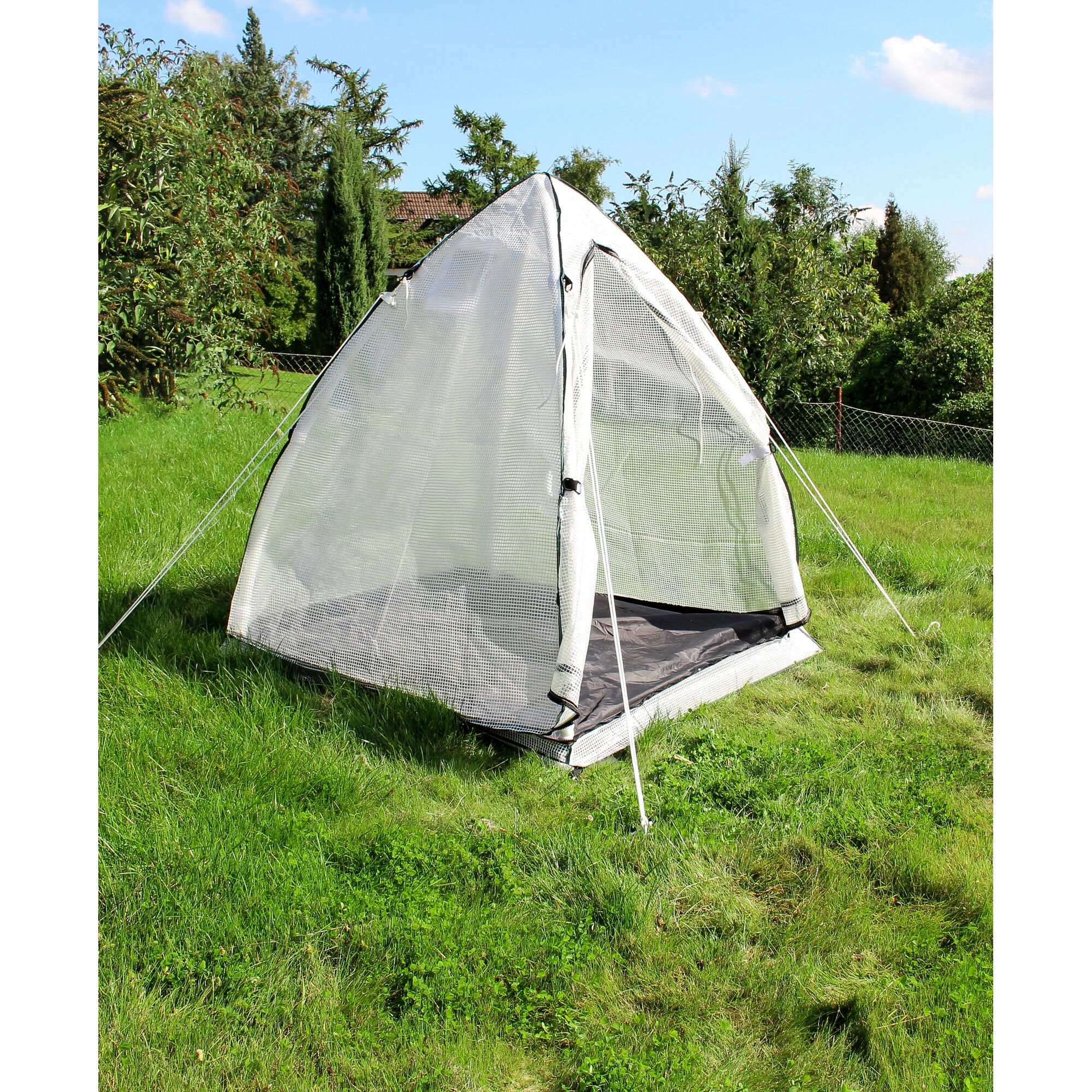 Pflanzenzelt Hawaii Gr. M im Garten