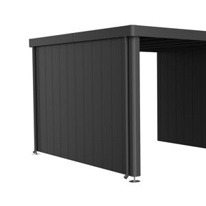 Seitenwand für Seitendach zu Gerätehaus 'Neo' Größe 4A/4B/4C/4D dunkelgrau-metallic