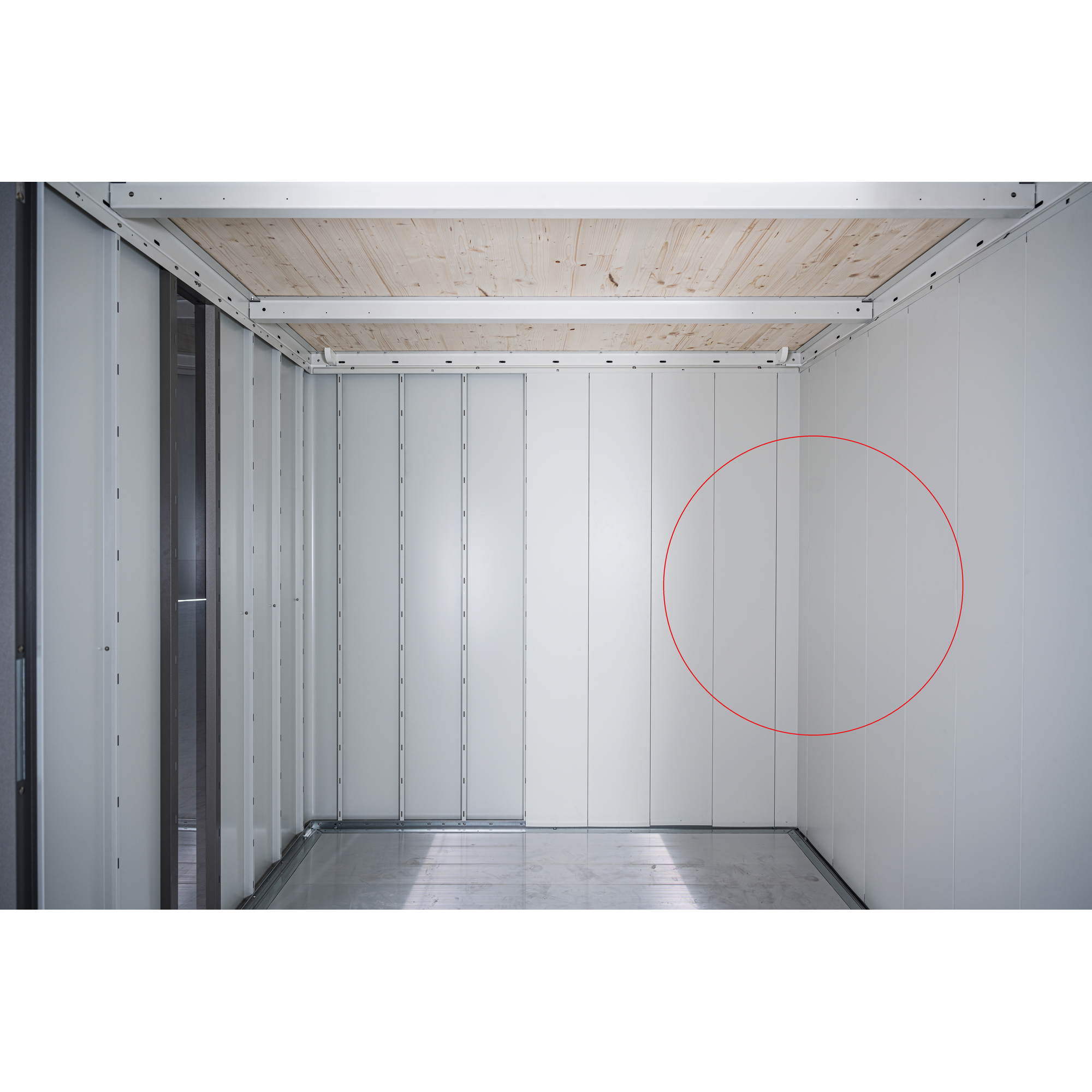 Innenverkleidung für Gerätehaus 'Neo' Größe 2C/3B mit Doppeltür + product picture