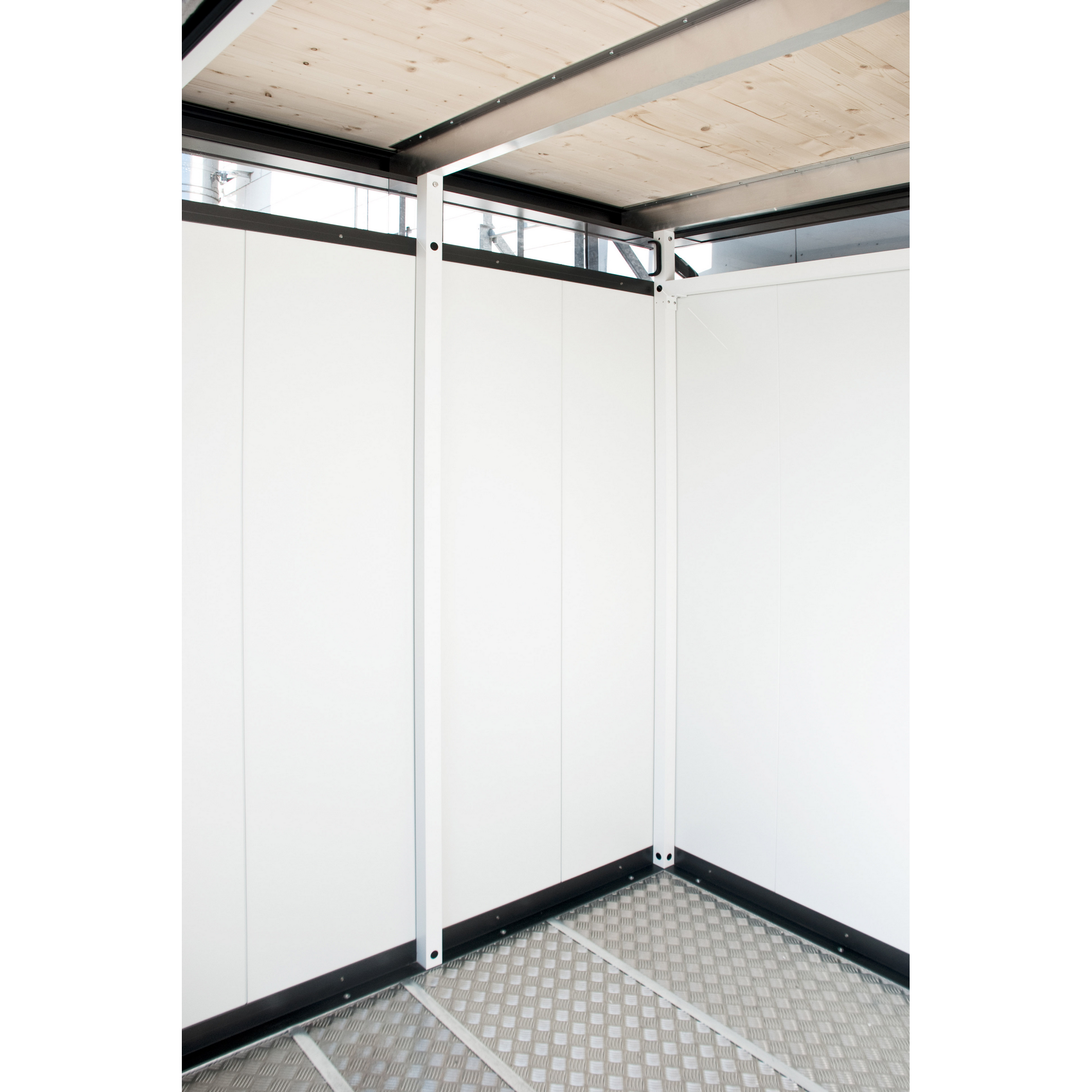 GH Casa Dachsteher 3x3 grau-weiß Innenansicht
