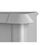Schneckenschutz silber für Hochbeet 1,5 x 0,5 m