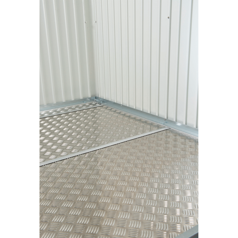 Geräterhaus Bodenplatte aus Aluminium