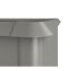 Schneckenschutz quarzgrau für Hochbeet 2 x 0,5 m