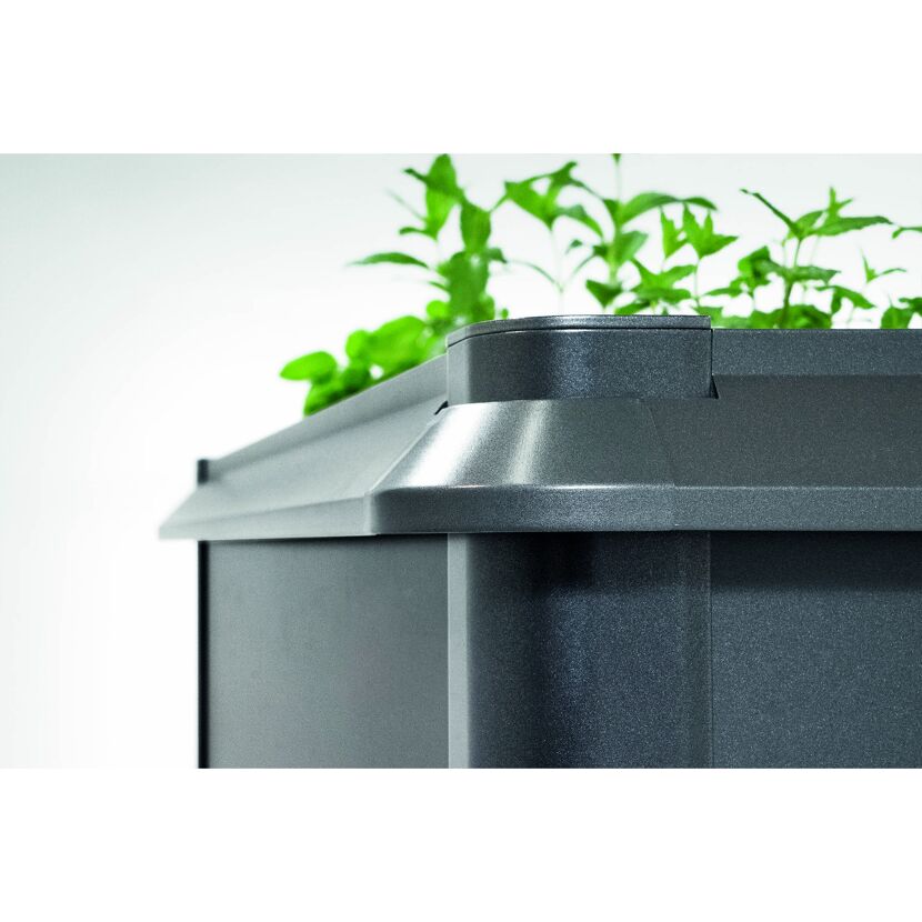 Schneckenschutz dunkelgrau für Hochbeet 1,5 x 0,5 m