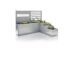 Hochbeet 'DaVinci Version 2' silber-metallic 167 x 80 cm
