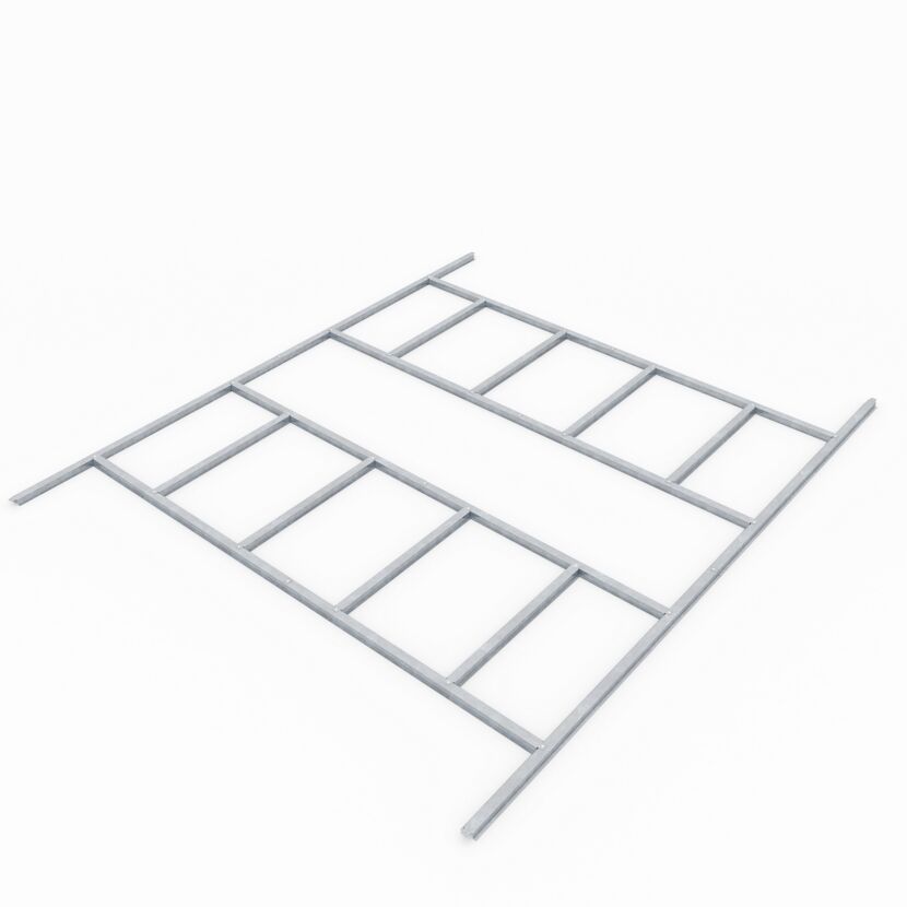 Metallrahmen für Bodenfundament
