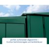 EcoStar Kaminholzregal und Gerätehaus