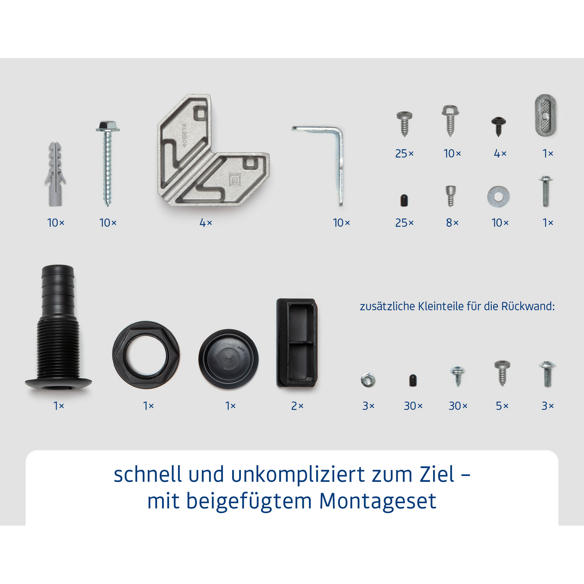 Kaminholzregal 'Elegant Typ 1' graualuminium 102,5 x 122,7 x 198 cm + product picture