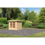 Gartenhaus 'Salta 2' Fichtenholz naturbelassen 211 x 213 x 217 cm
