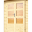 Gartenhaus-Set 'Salta 2' Fichtenholz naturbelassen 211 x 433 x 217 cm