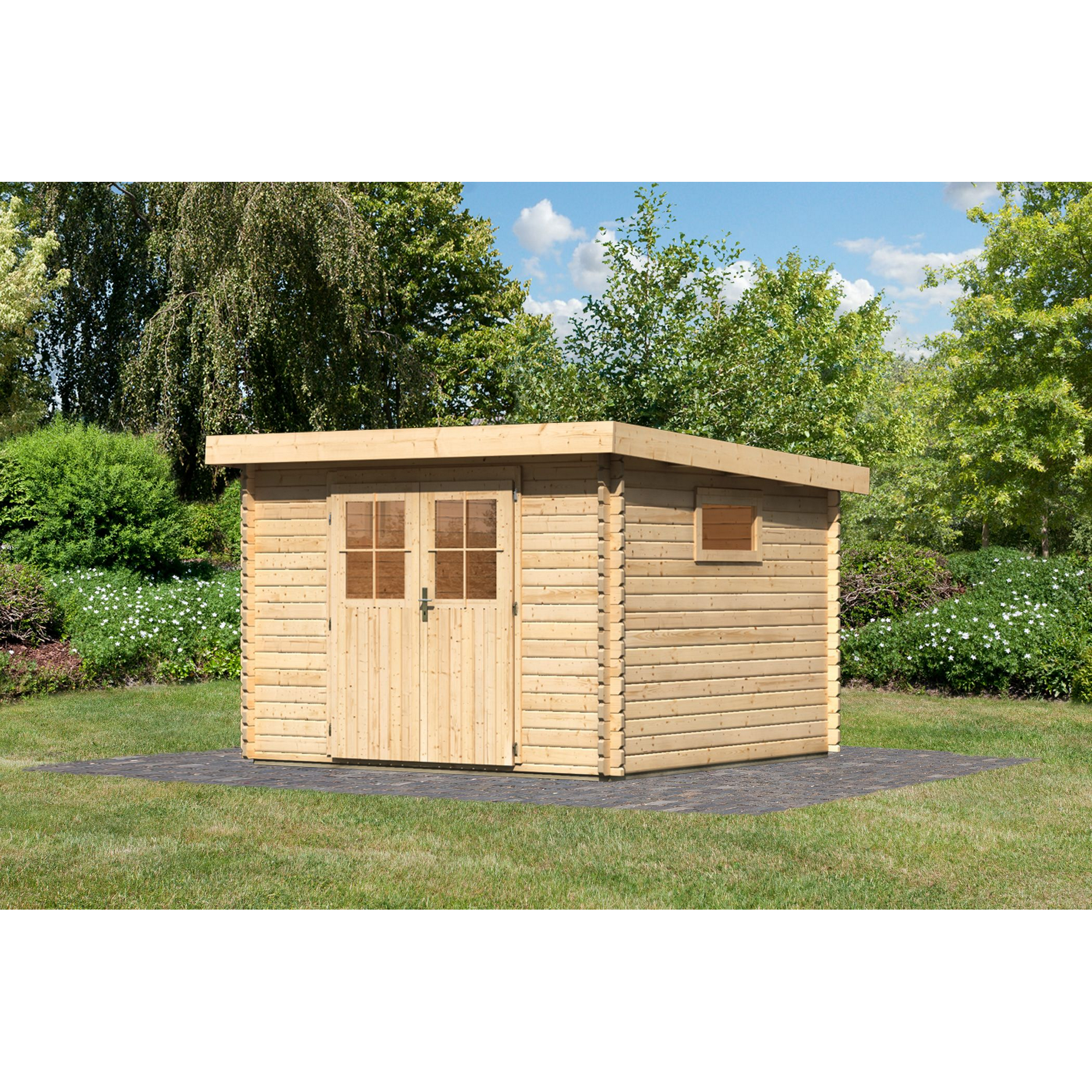 Gartenhaus GH Morgau 3 naturbelassen