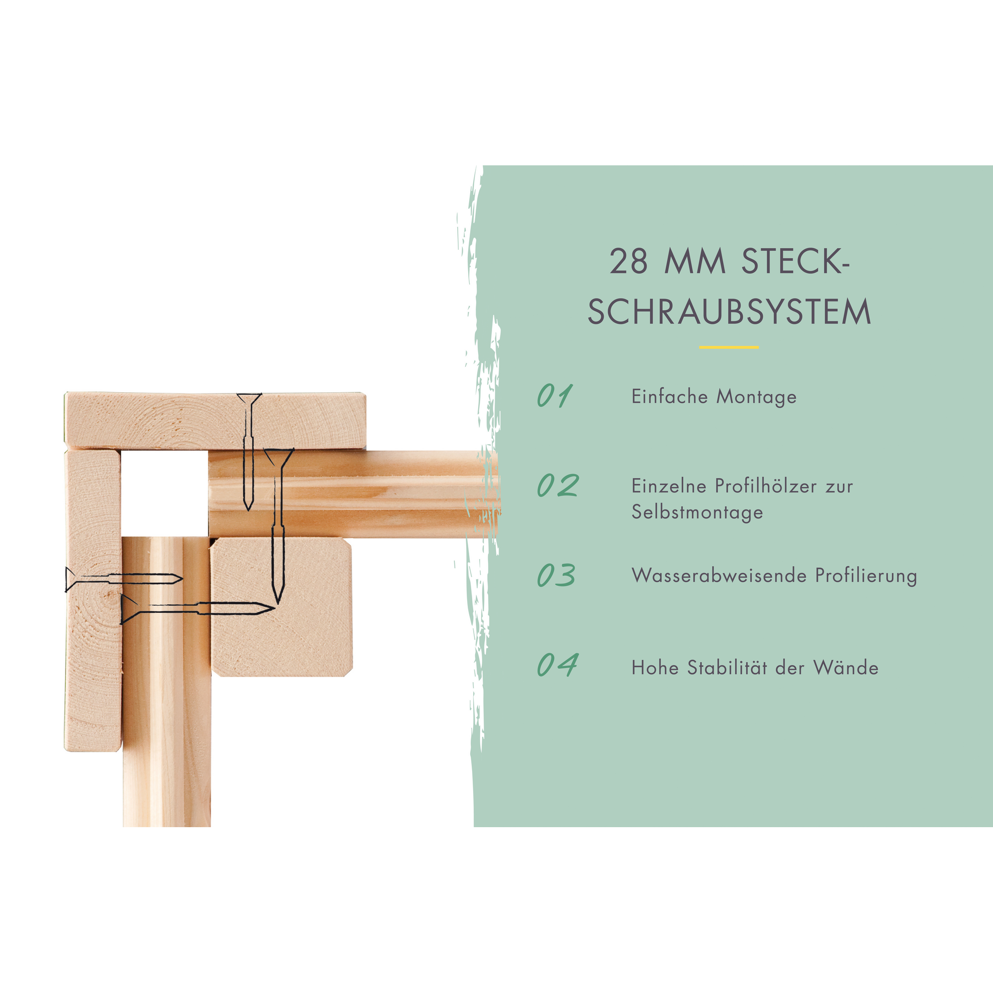 Gartenhaus 'Wattrup' Fichtenholz terragrau 230 x 424 x 274 cm