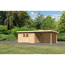 Gartenhaus-Set 'Morgau 5' Fichtenholz naturbelassen 217 x 669 x 297 cm