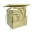 Gartenhaus-Set 'Fortheim 5' Fichtenholz naturbelassen 229,5 x 665 x 369 cm