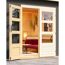 Gartenhaus-Set 'Fortheim 5' Fichtenholz terragrau 229,5 x 665 x 369 cm