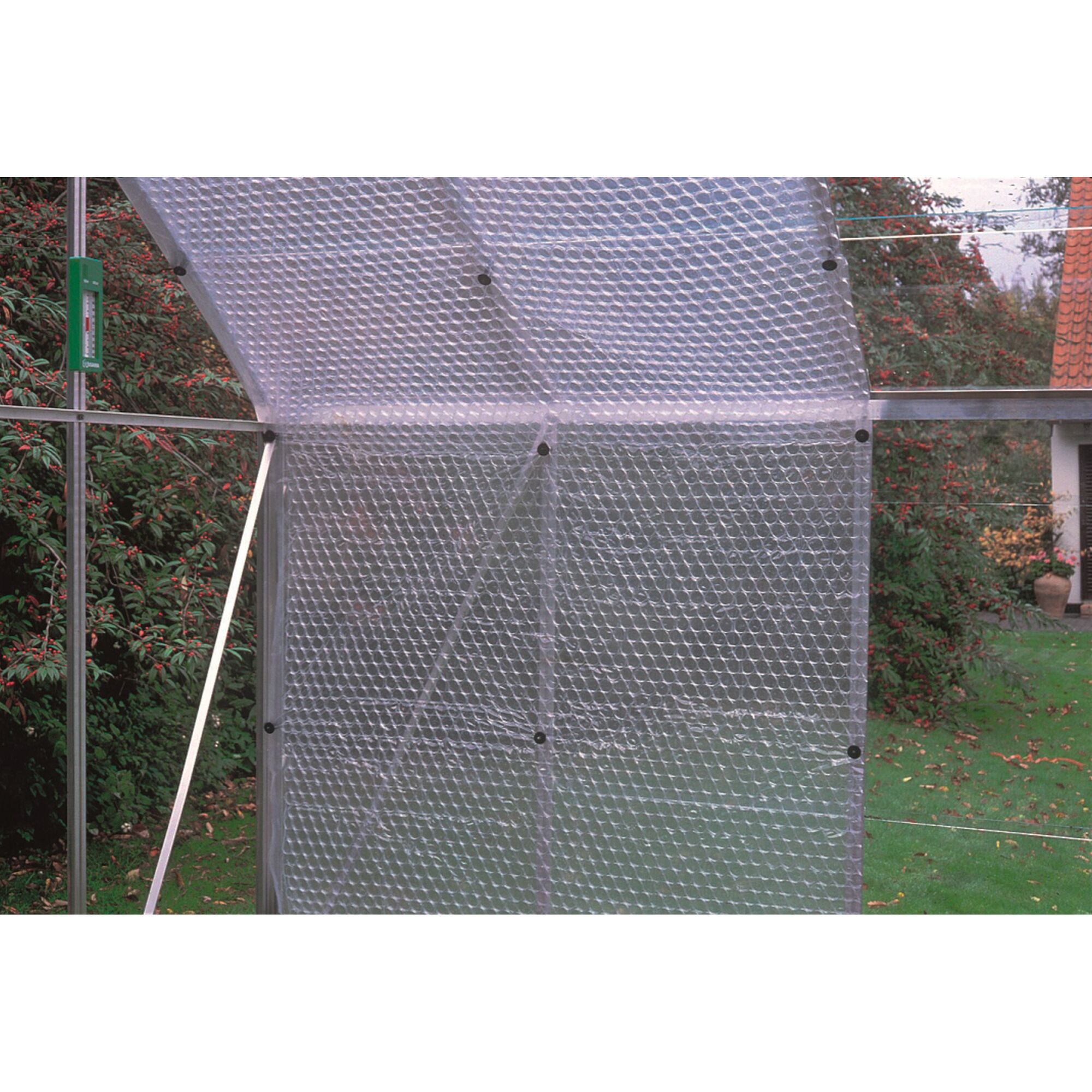 Gewächshaus mit Noppenfolie