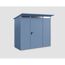 Blaues Metall-Gartenhaus Ecostar GH
