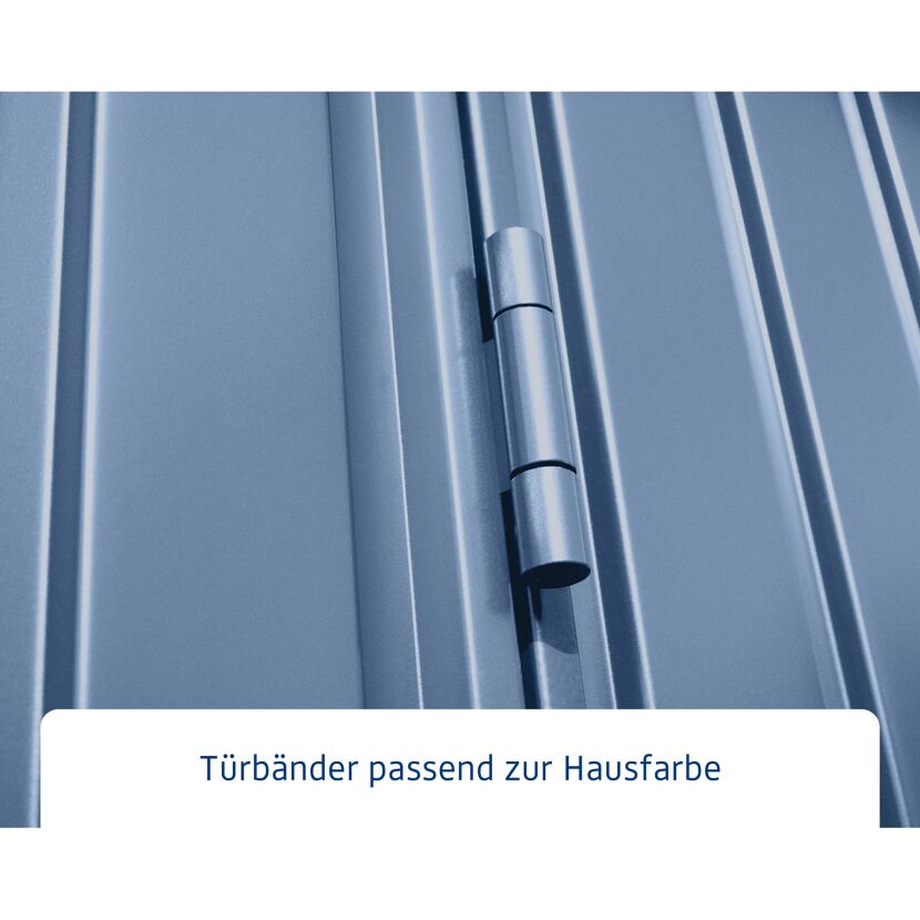 Türbänder passend zur Hausfarbe
