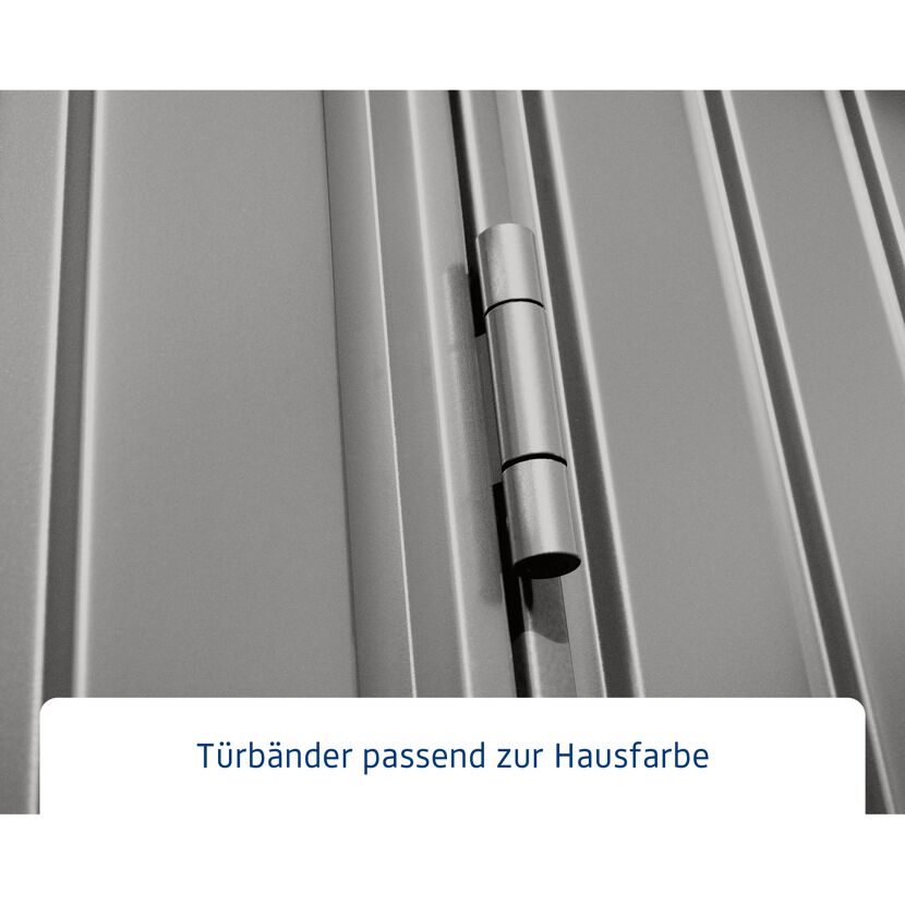 Türbänder passend zur Hausfarbe