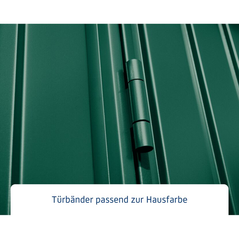 Türbänder in Moosgrün