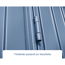 Verkleinertes Bild von Gerätehaus 'Trend-P Typ 2' taubenblau 238 x 238 cm, mit Doppeltür