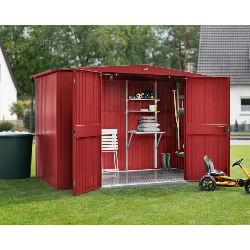 Gerätehaus Ecostar Typ 3 purpurrot