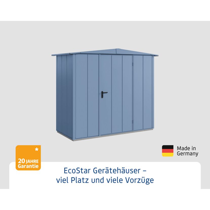 EcoStar Gerätehäuser in Lila