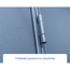 Verkleinertes Bild von Gerätehaus 'Elegant-S Typ 1' taubenblau 238 x 107,8 cm, mit Einzeltür