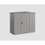 Graues Gartenhaus Ecostar aus Metall