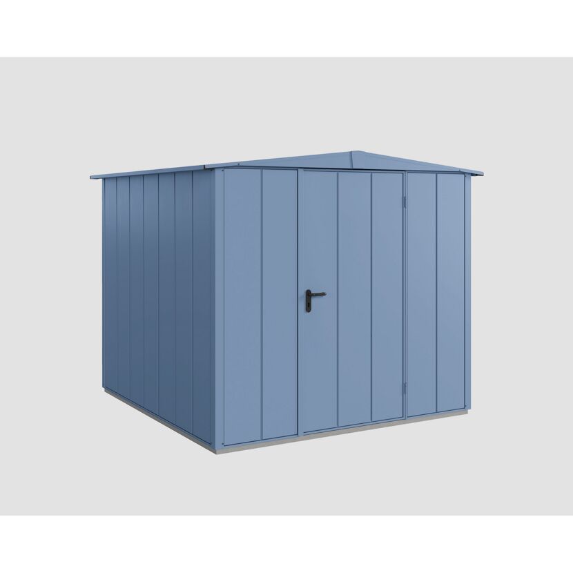 Blaues Metall-Geräteschuppen Ecostar GH