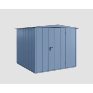 Gerätehaus 'Elegant-S Typ 2' taubenblau 238 x 238 cm, mit Einzeltür