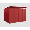 Rotes Gerätehaus Ecostar GH aus Metall