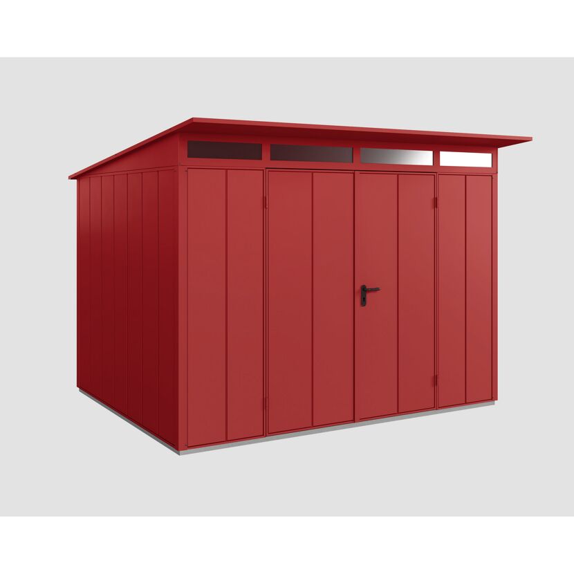 Rotes Gerätehaus Ecostar GH aus Metall