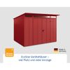 EcoStar Gerätehaus rot