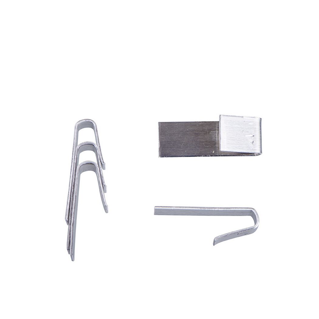 Metallhalterungen für Glasplatten