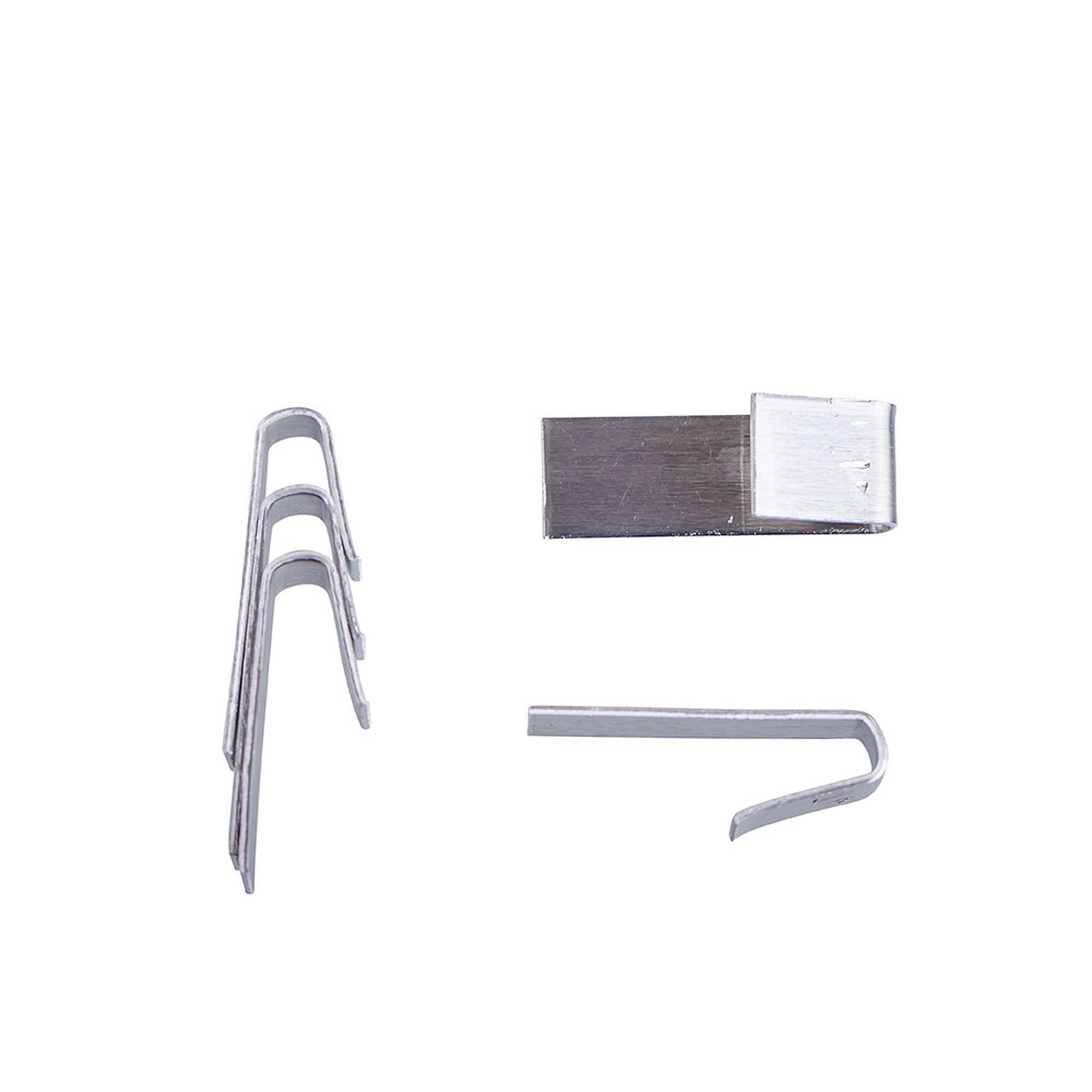 Metallhalterungen für Glasplatten