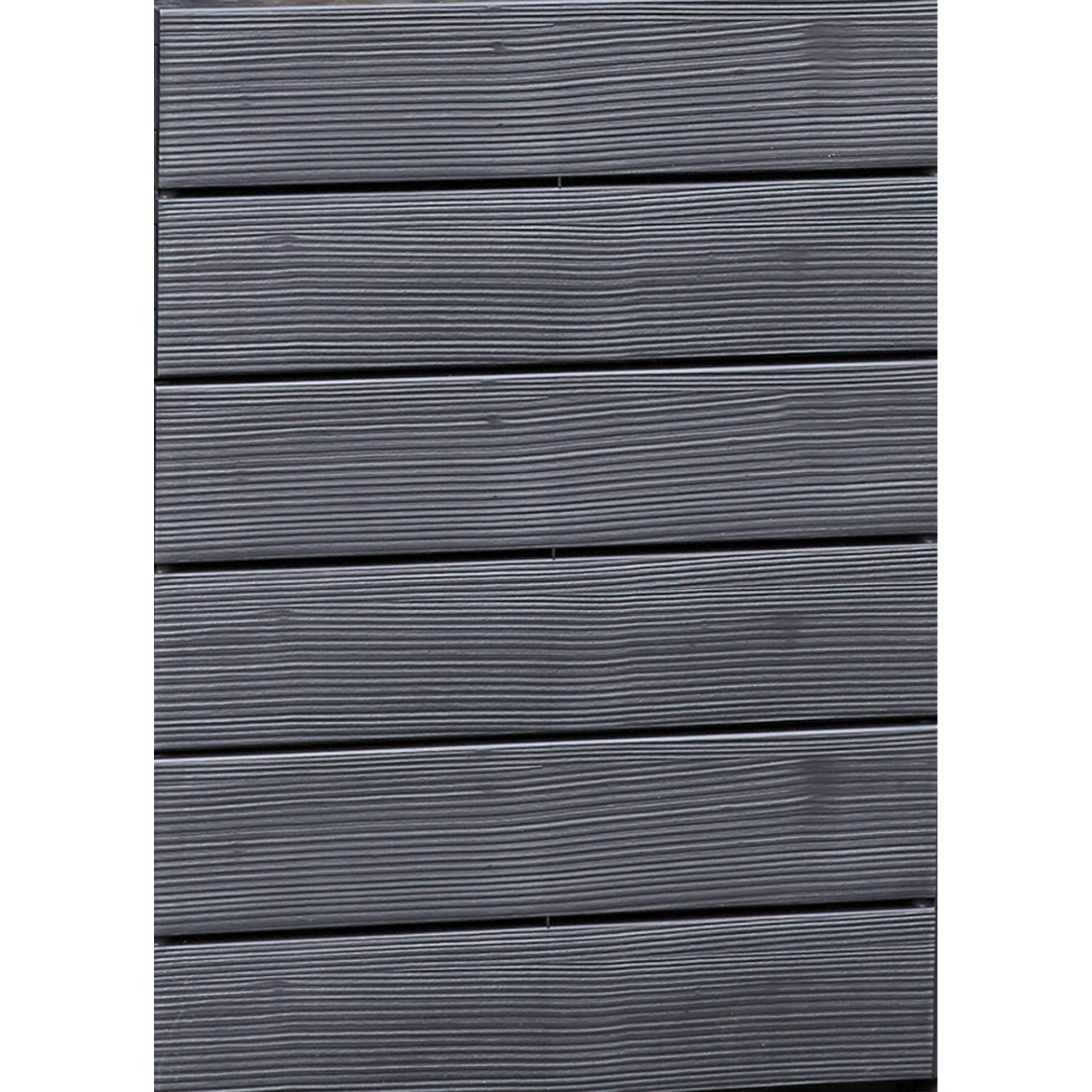 Hochbeet 'Ergo Quadro S 50 Wood' anthrazit/braun 60 x 50 x 60 cm + product picture